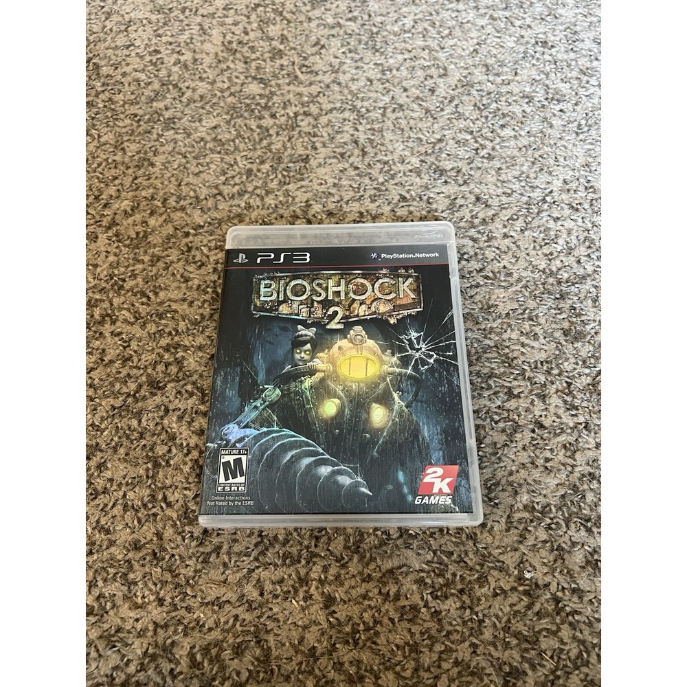 BioShock 2 (Sony PlayStation 3 PS3, 2010) - CIB‎ w/ Manual Tested